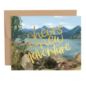 1CANOE2 | Tarjeta Felicitación - Cheers To A New Adventure