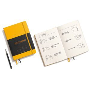 LEUCHTTURM1917 | Cuaderno A5 Malla Puntos BULLET JOURNAL Ed. 2 - Yellow
