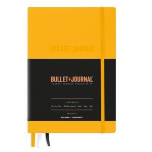 LEUCHTTURM1917 | Cuaderno A5 Malla Puntos BULLET JOURNAL Ed. 2 - Yellow