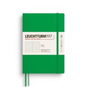 LEUCHTTURM1917 | Cuaderno A5 Malla Puntos MEDIUM FLEX - Spring Leaf