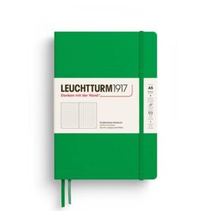 LEUCHTTURM1917 | Cuaderno A5 Malla Puntos MEDIUM - Spring Leaf