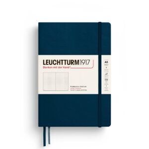 LEUCHTTURM1917 | Cuaderno A5 Malla Puntos MEDIUM - Deep Sea