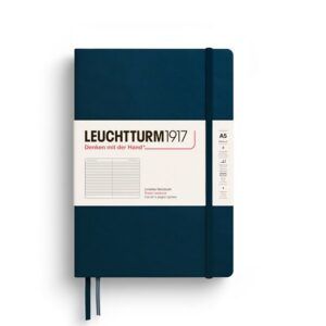 LEUCHTTURM1917 | Cuaderno A5 Rayado MEDIUM - Deep Sea