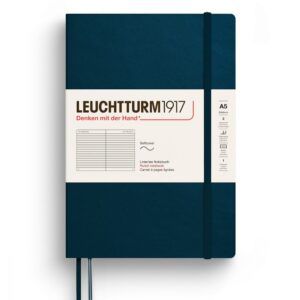 LEUCHTTURM1917 | Cuaderno A5 Rayado MEDIUM FLEX - Deep Sea