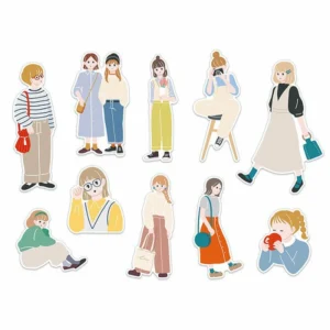 MIND WAVE | Pegatinas Amie - Casual Girl