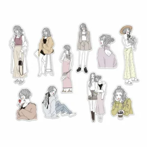 MIND WAVE | Pegatinas Amie - Ennui Girl