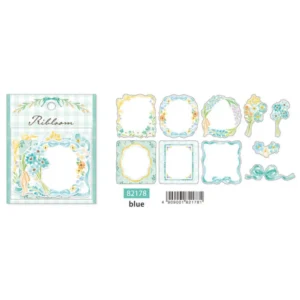 MIND WAVE | Pegatinas Ribloom Sticker flake - Blue