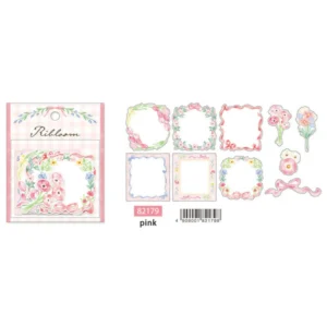 MIND WAVE | Pegatinas Ribloom Sticker flake - Pink