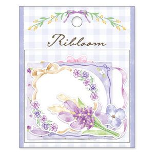 MIND WAVE | Pegatinas Ribloom Sticker flake - Purple