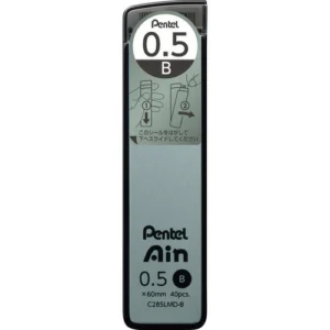 PENTEL | Minas 0.5 mm grafito (20) AIN - B Estuche Cobalt Green