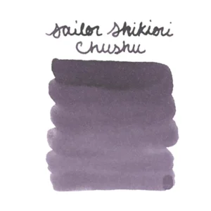 SAILOR | Tintero Vidrio 20 ml SHIKIORI - Gris Chushu