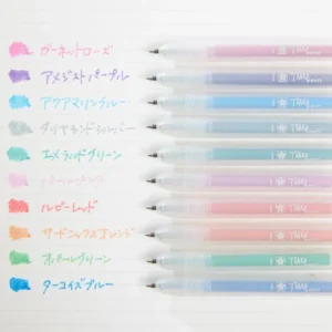 SAKURA | Bolígrafo Gel 0,8 mm BALLSIGN TIARA Purpurina - Silver
