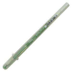 SAKURA | Bolígrafo Gel 0,8 mm BALLSIGN TIARA Purpurina - Opal Green