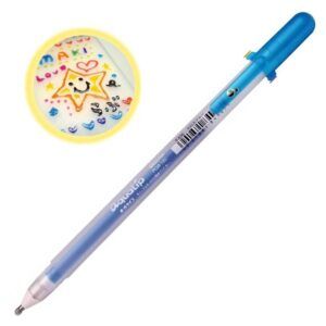 SAKURA | Bolígrafo Multisuperficie Gel 0,8 AQUALIP 3D Gloss - Blue