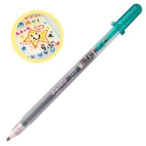 SAKURA | Bolígrafo Multisuperficie Gel 0,8 AQUALIP 3D Gloss - Green