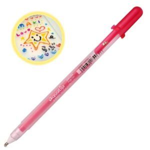 SAKURA | Bolígrafo Multisuperficie Gel 0,8 AQUALIP 3D Gloss - Red