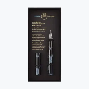 TERANISHI | Pluma de Cristal con tapa AURORA COSMO - Black
