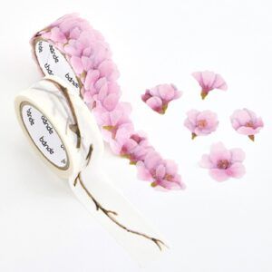 BANDE | 2 Rollos Pegatinas y Cinta Washi - Japanese cherry tree
