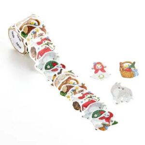 BANDE | Rollo de Pegatinas Washi (99) - Red Hood in forest