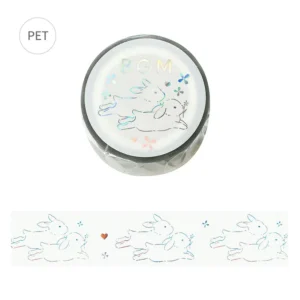 BGM | Masking Tape 20 mm x 5 m CLEAR - Little Rabbit