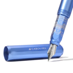 FERRIS WHEEL PRESS | Pluma Estilográfica ALUMINUM CAROUSEL - Blue Revelry 2025