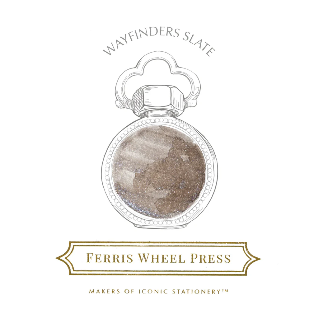 FERRIS WHEEL PRESS | Tintero Vidrio 38 ml - EVERYDAY SHIMMER Wayfinders Slate - Imagen 2