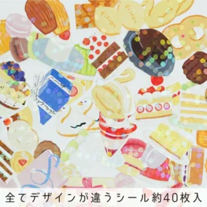 GREETING LIFE | Pegatinas holográficas Hako Seal (40) - Western Sweets