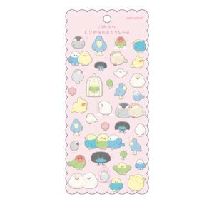 KAMIO JAPAN | Pegatinas FLUFFY SEAL - Birds