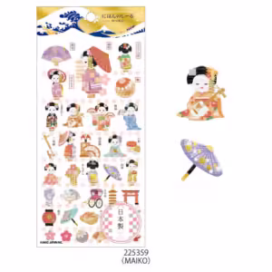 KAMIO JAPAN | Pegatinas JAPANESE Series - Maiko