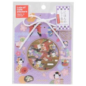 KAMIO JAPAN | Pegatinas Nihon Seal Flake – Kyoto