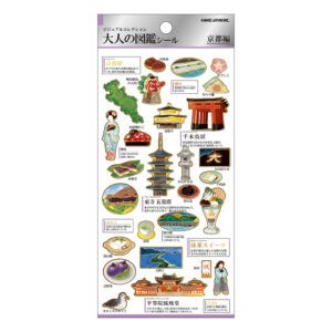 KAMIO JAPAN | Pegatinas VISUAL COLLECTION - Kyoto