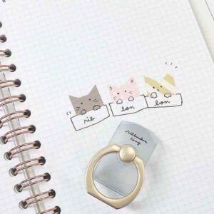 KUTSUWA | Cutter para masking tape RIBBON BON RING - Cat