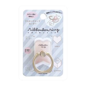 KUTSUWA | Cutter para masking tape RIBBON BON RING - Heart