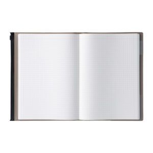 MARK'S EDiT | Cuaderno A5 cuadriculado - Negro