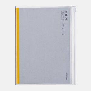MARK'S EDiT | Cuaderno A5 cuadriculado - Transparente