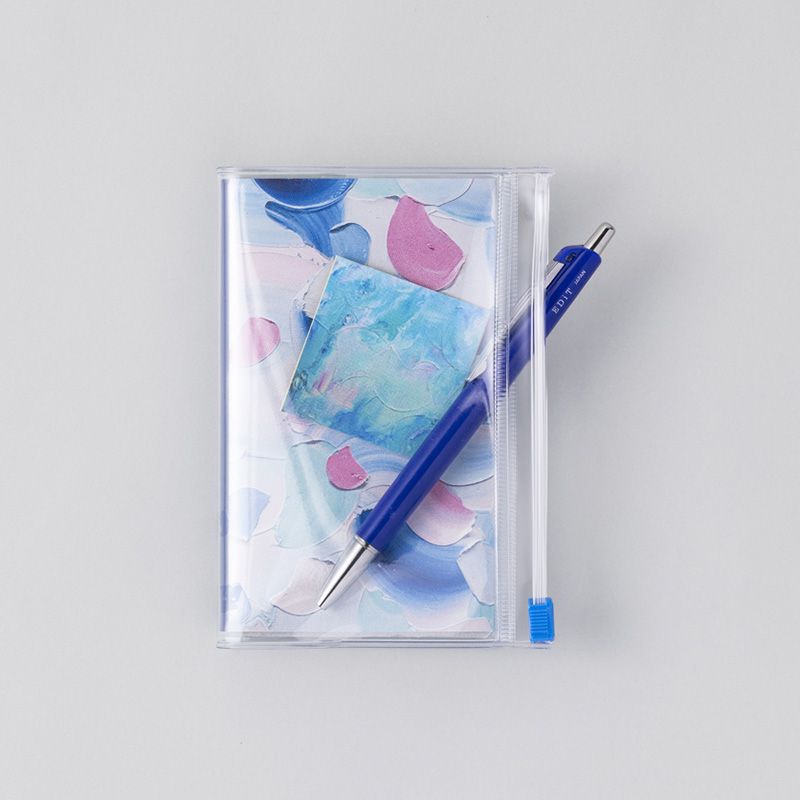 MARK'S EDiT | Cuaderno A7 cuadriculado YOSHIKI OKAMURA - Azul - Imagen 3