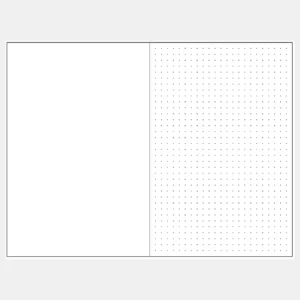 MARK'S Days | Cuaderno B6 Liso + Malla Puntos - Pink