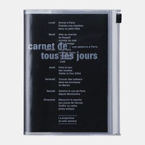 MARK'S Days | Cuaderno A6 Liso + Malla Puntos - Black