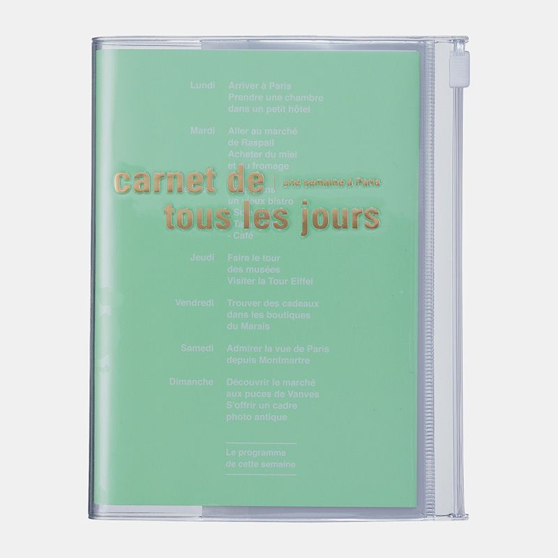 MARK'S Days | Cuaderno A6 Liso + Malla Puntos - Mint