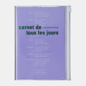 MARK'S Days | Cuaderno B6 Liso + Malla Puntos - Purple