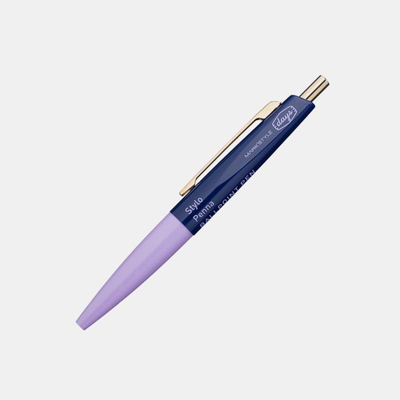 MARK'S Days | Bolígrafo Mini DAYS x ANTERIQUE 0.5 mm - Purple Navy