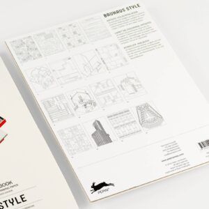 THE PEPIN PRESS | Libro A3 ilustraciones para colorear - Bauhaus Style