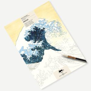 THE PEPIN PRESS | Libro A3 ilustraciones para colorear - Hokusai