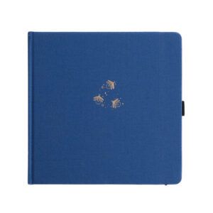 ARCHER & OLIVE | Cuaderno cuadrado (20x20 cm) Malla Puntos - Firefly Night