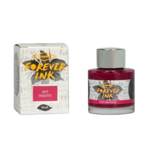 DIAMINE | Tintero Vidrio 50 ml CON PIGMENTOS – Hot Magenta
