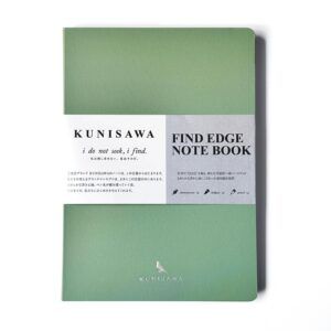 KUNISAWA | Cuaderno Malla Puntos A5 FIND EDGE - Wasabi