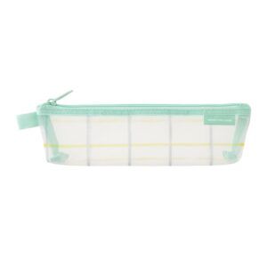 MIDORI | Estuche Ed Lim - Mesh Check Green Pequeño