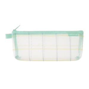 MIDORI | Estuche Ed Lim - Mesh Check Green Grande