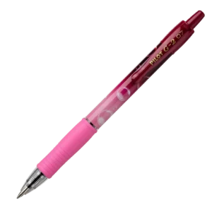 PILOT | Bolígrafo Gel 0.7 mm G-2 BUBBLE – Gradient Pink