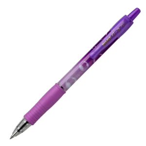 PILOT | Bolígrafo Gel 0.7 mm G-2 BUBBLE – Gradient Purple